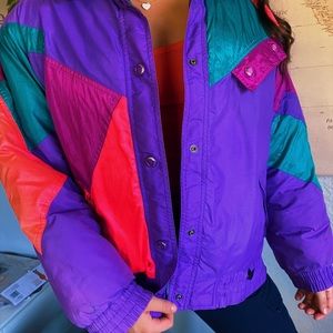 Vintage Downhill Racer Skii Jacket